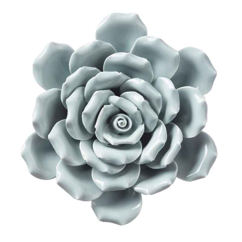 Ceramic Wall Flowers, 6